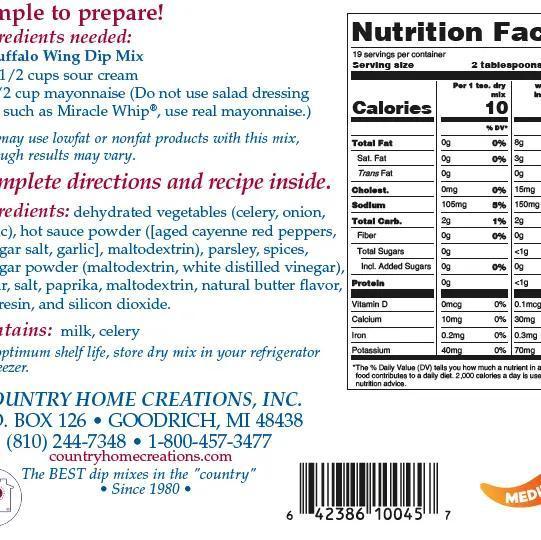 Buffalo Wing Dip Mix