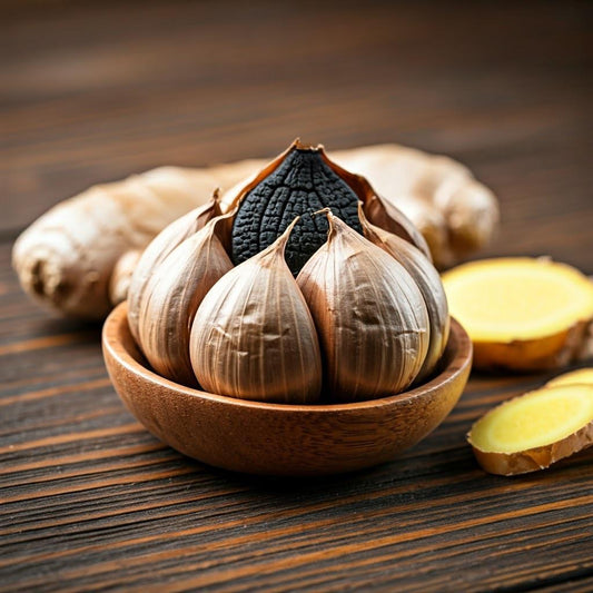 Ginger & Black Garlic-Infused Oil