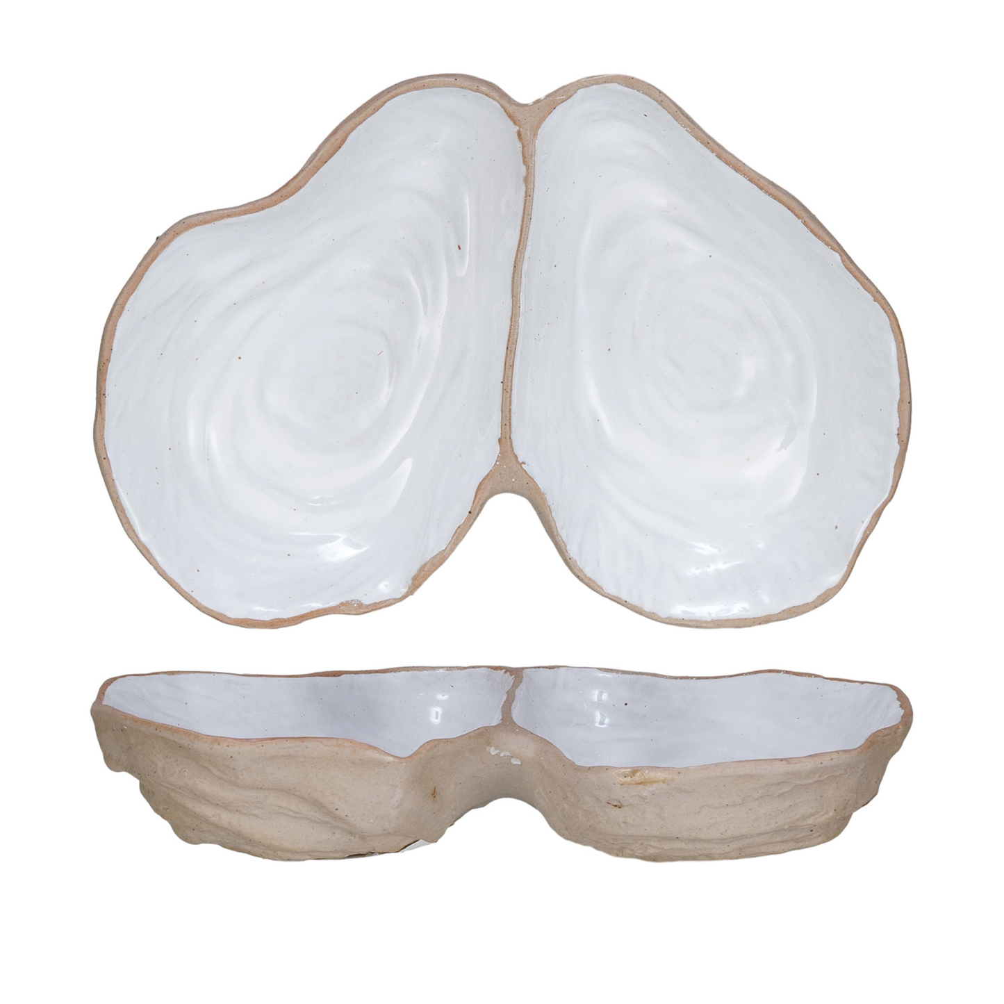 Stoneware Oyster Plate