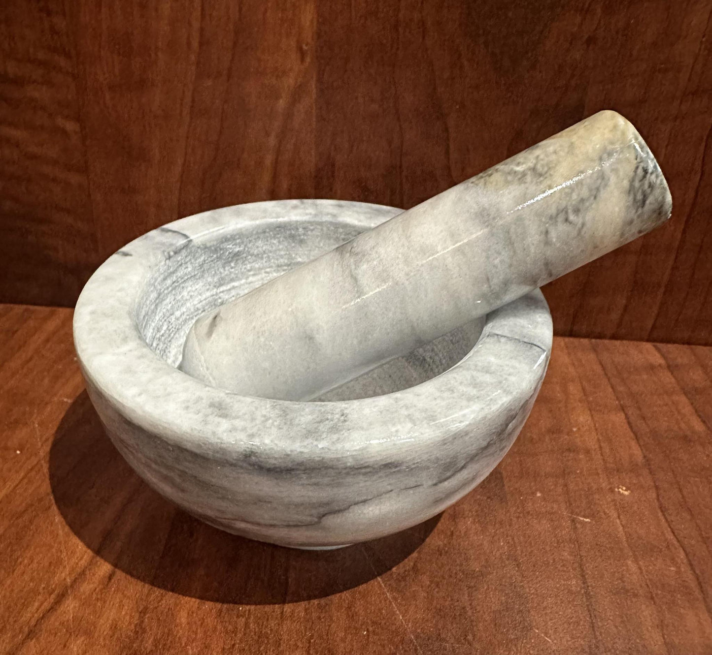 Marble Mortar and Pestle 1/3 Cup