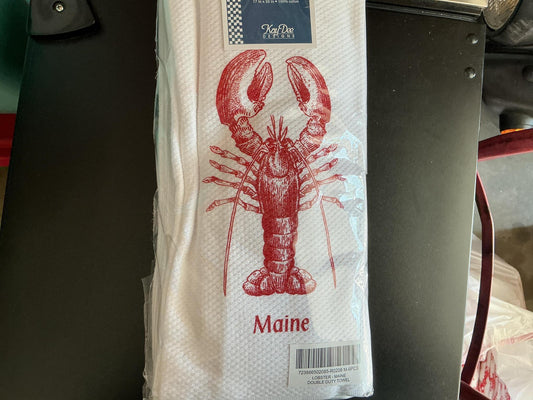 Maine Lobster Destination Souvenir Towel