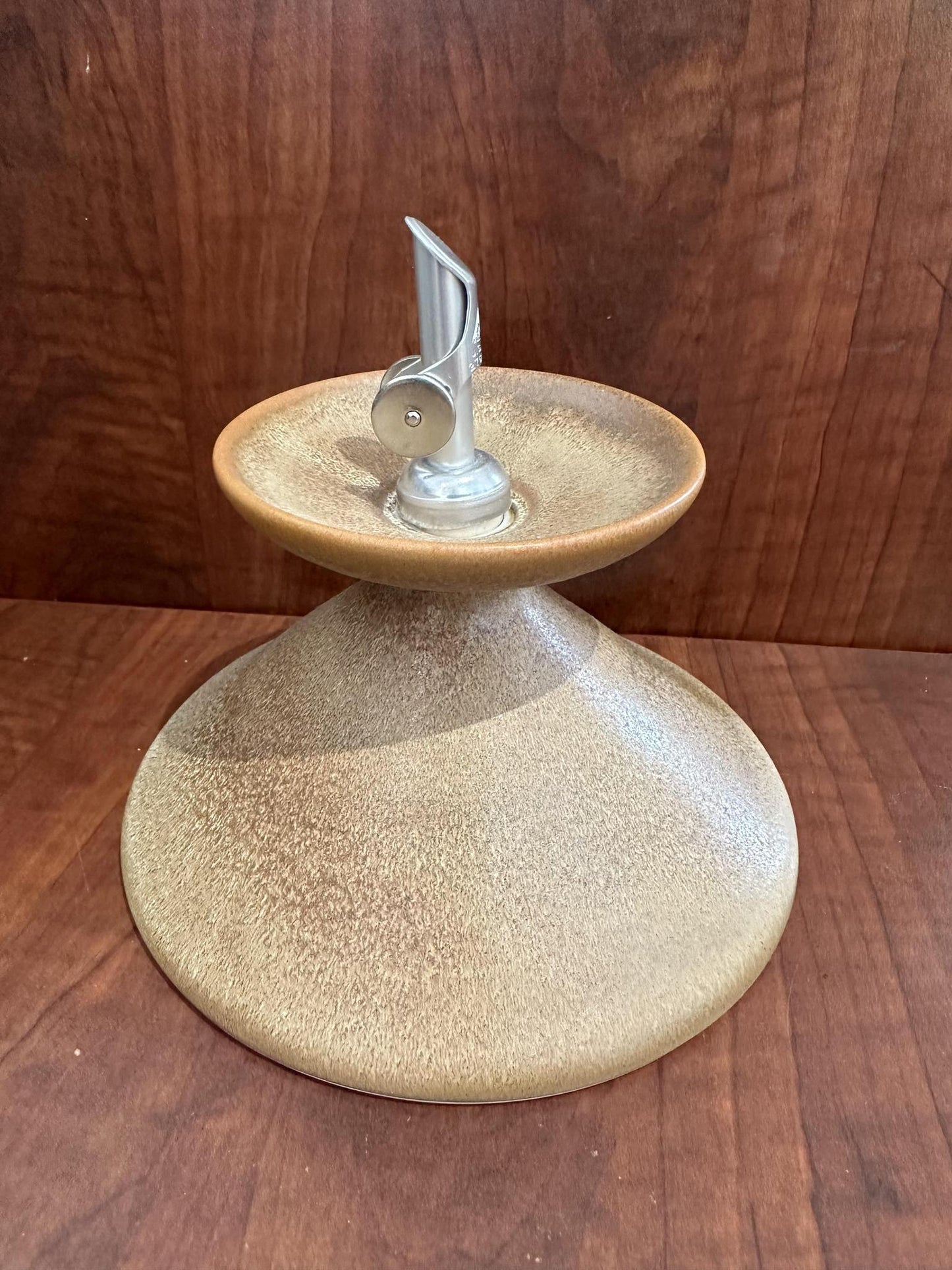 Stoneware Cruet w/Reactive Glaze