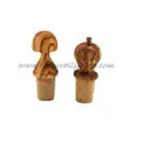 Olive Wood Bottle Stopper