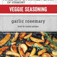 Garlic Rosemary Veggie Seasoning