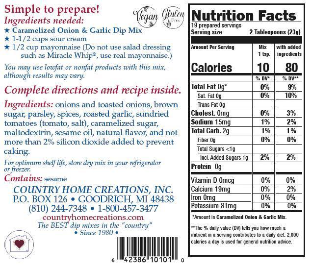 Caramelized Onion & Garlic Dip Mix