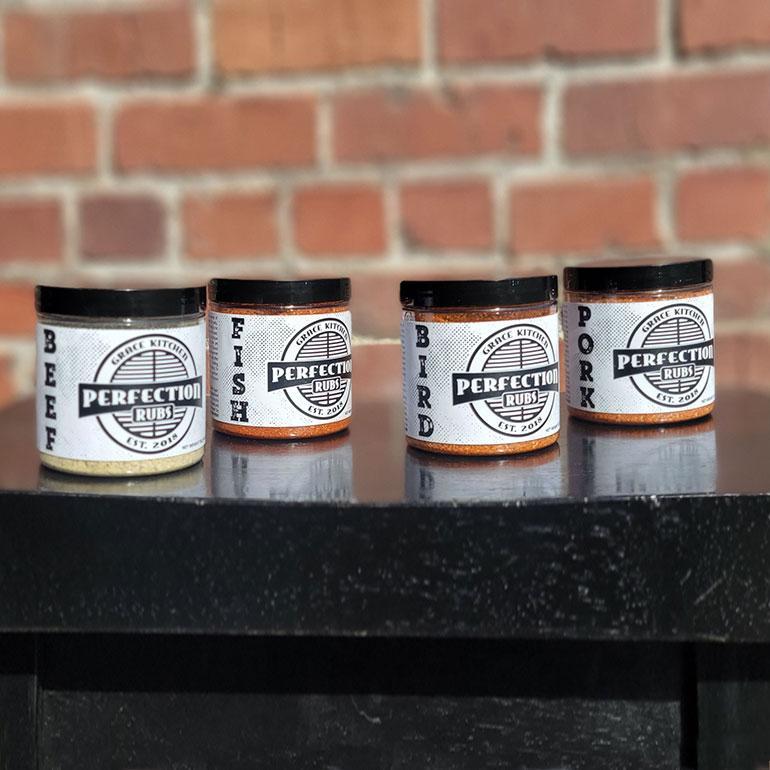 Grace Kitchens meat rubs