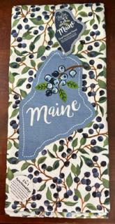 Blueberry Maine State Towel
