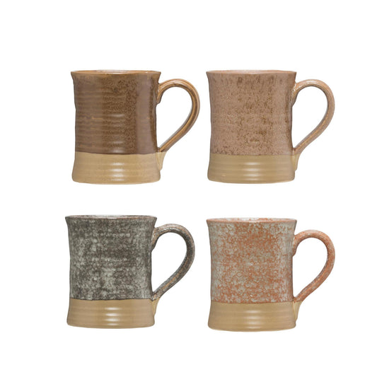 Stoneware Mug with Glaze