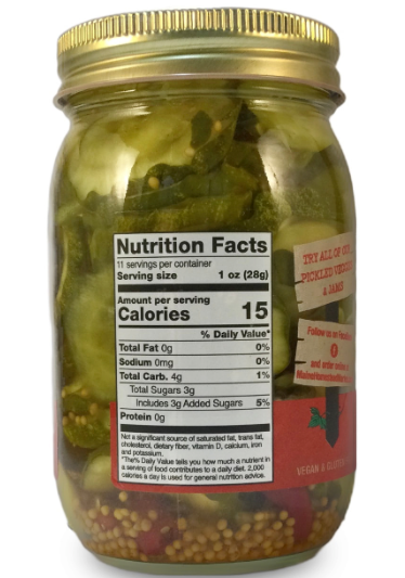 Sweet & Spicy Pickles