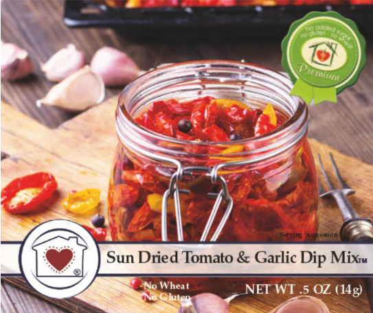 Sundried Tomato & Garlic Dip Mix