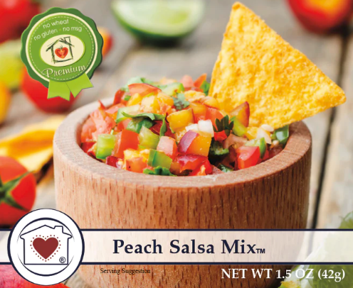 Peach Salsa Dip Mix