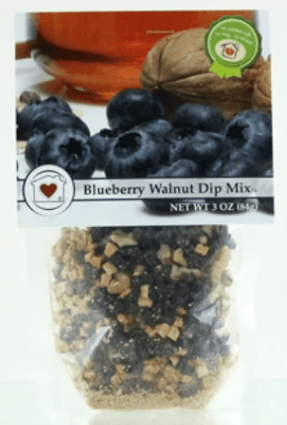 Blueberry Walnut Dip Mix