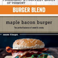 Maple Bacon Burger