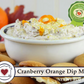 Cranberry Orange Dip Mix
