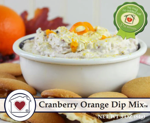Cranberry Orange Dip Mix