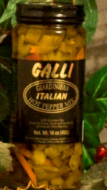 Giardinera Hot Pepper Italian Mix