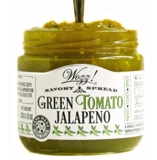 Green Tomato Jalapeno Savory Spread