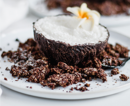 Dark Chocolate + Coconut White